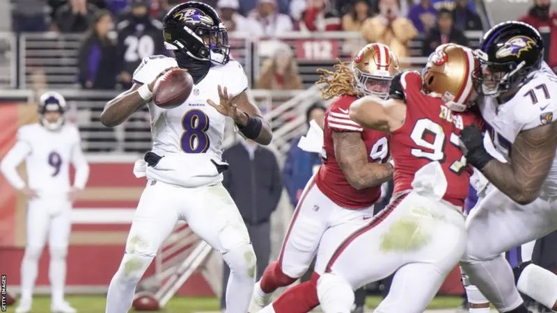 Christmas Day NFL results: Ravens beat 49ers, Raiders beat Chiefs, Eagles beat Giants