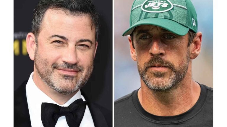 Aaron Rodgers denies criticising Jimmy Kimmel but does not apologise.
