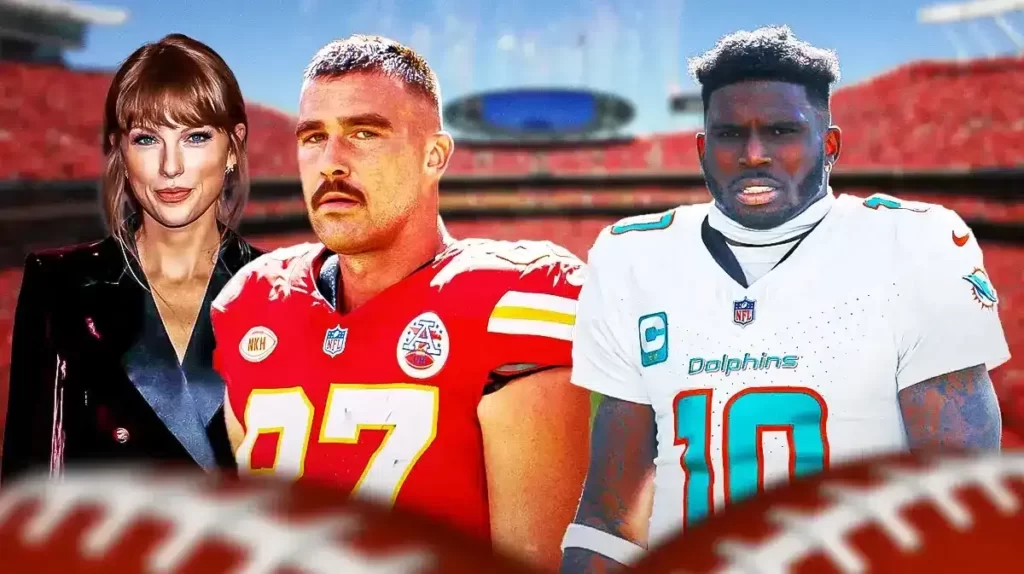 Tyreek Hill Jokes Travis Kelce Is ‘Too Famous’ to Return His Texts