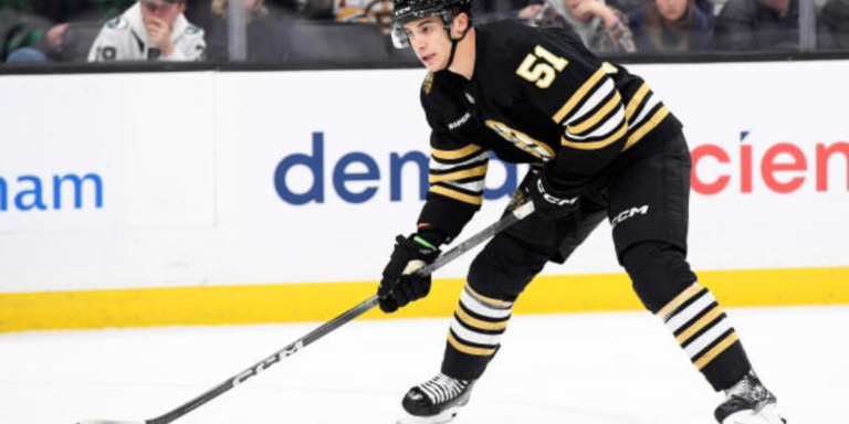 How Matt Poitras is attempting to return to a regular role with the Boston Bruins