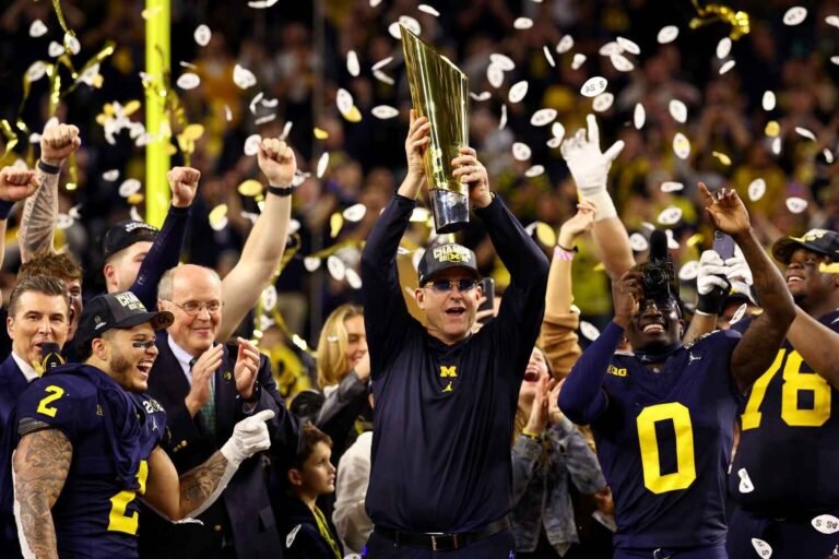 Jim Harbaugh wins national title; NFL's “unfinished business” next