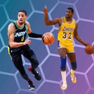 oins Magic Johnson as only player with 700+ points, 400+ assists in 32 games 