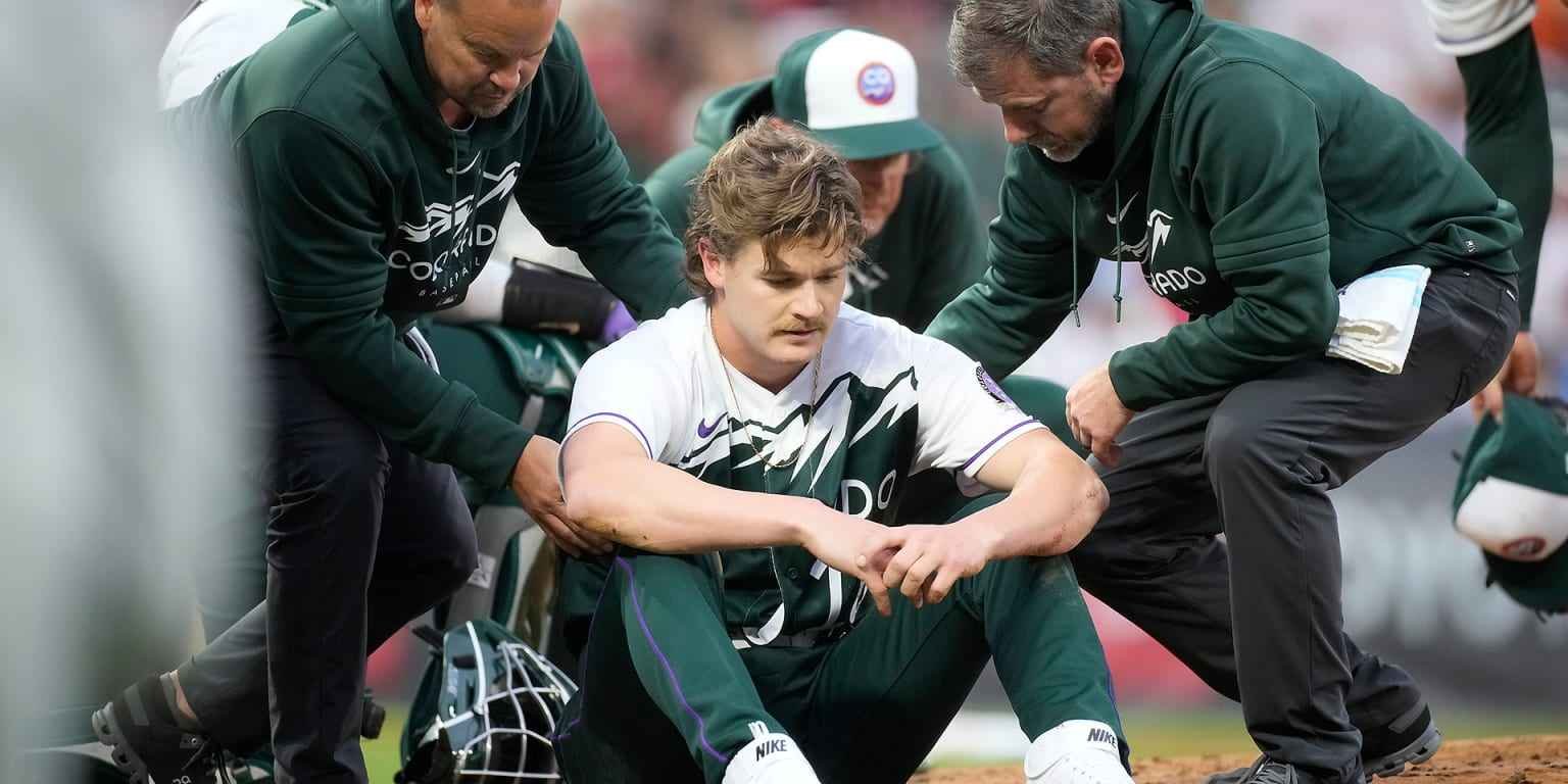 ‘Couldn’t do anything’ Walsh Jesuit grad Ryan Feltner on MLB game skull fracture.