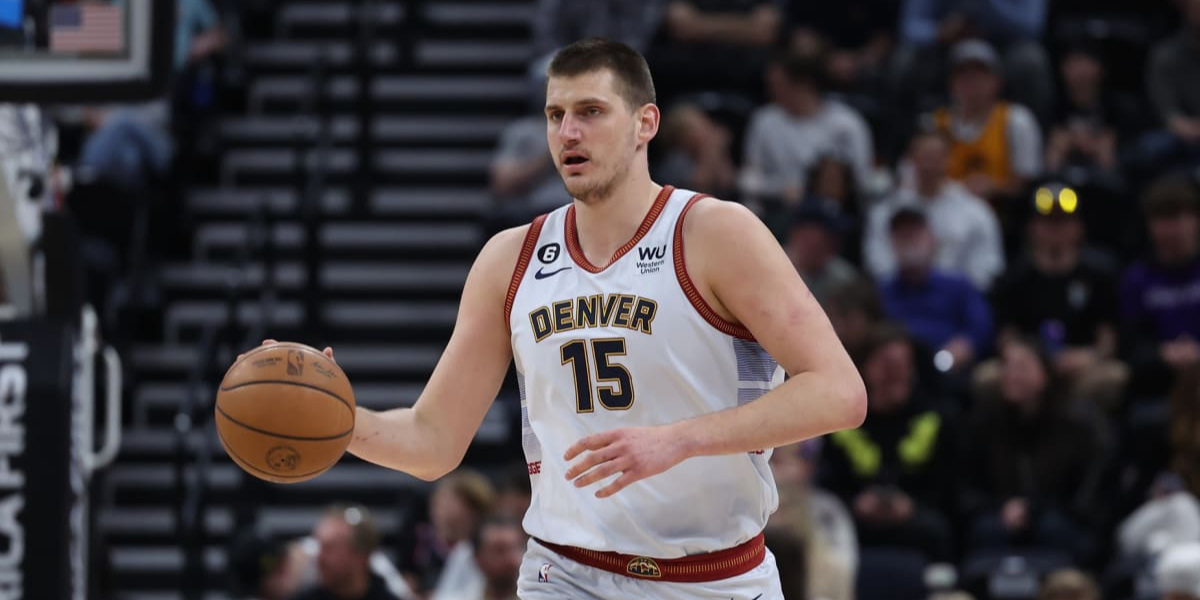 A ridiculous pump fake by Nikola Jokic went viral during the Trail Blazers vs. Nuggets game.